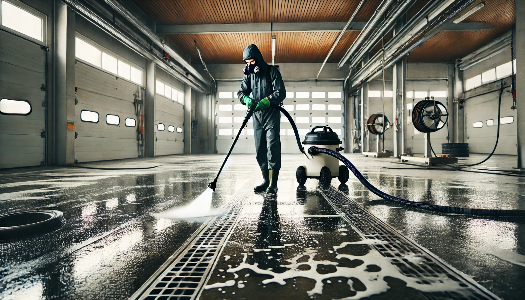 Garagenreinigung