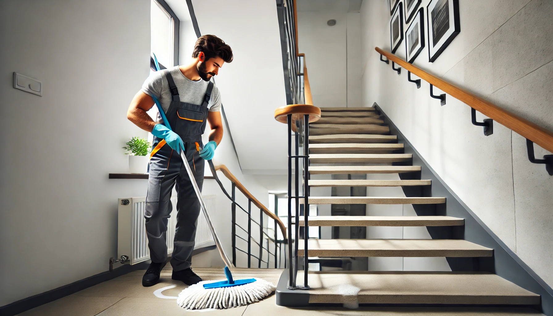Treppenhausreinigung