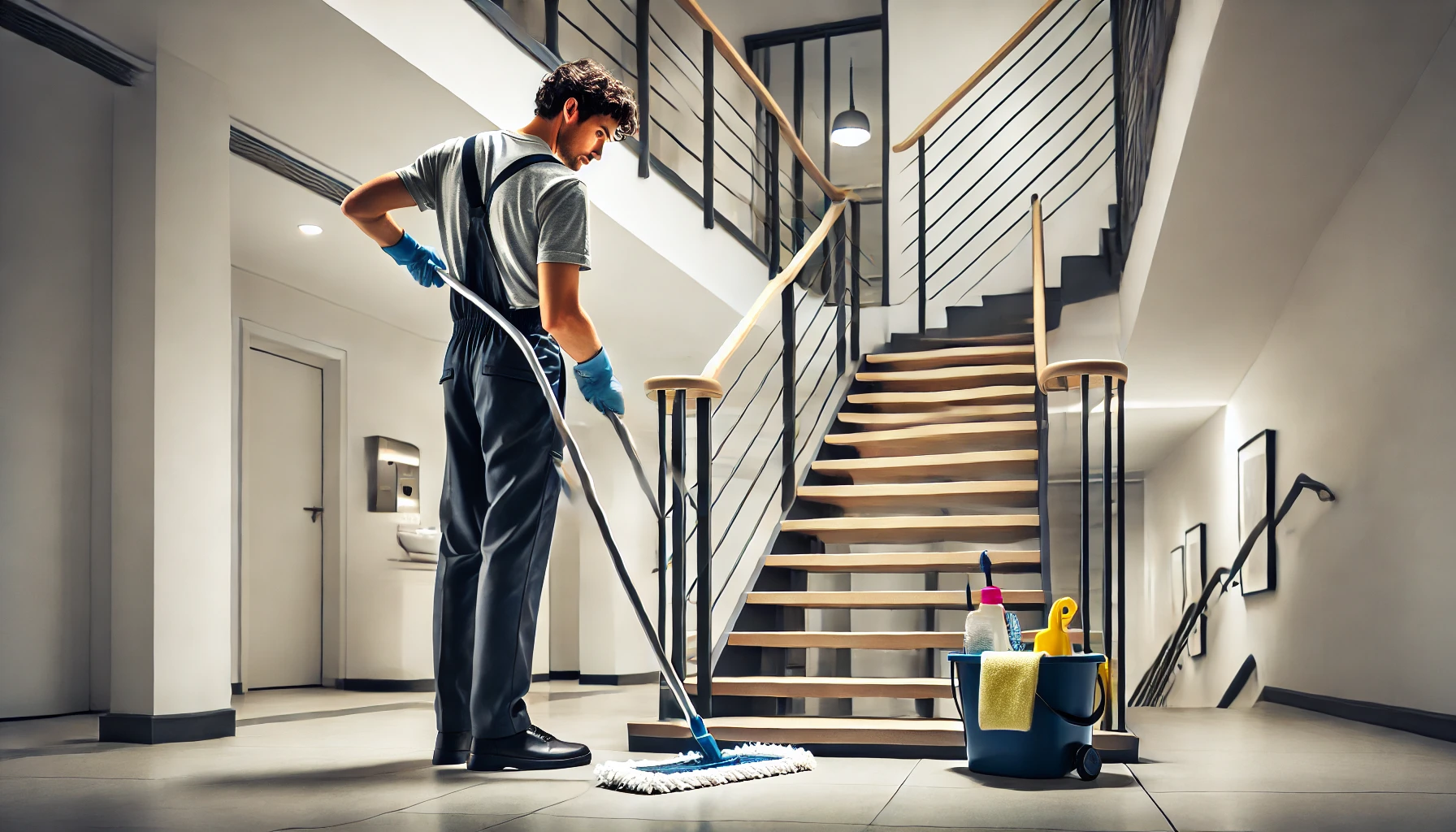 Treppenhausreinigung