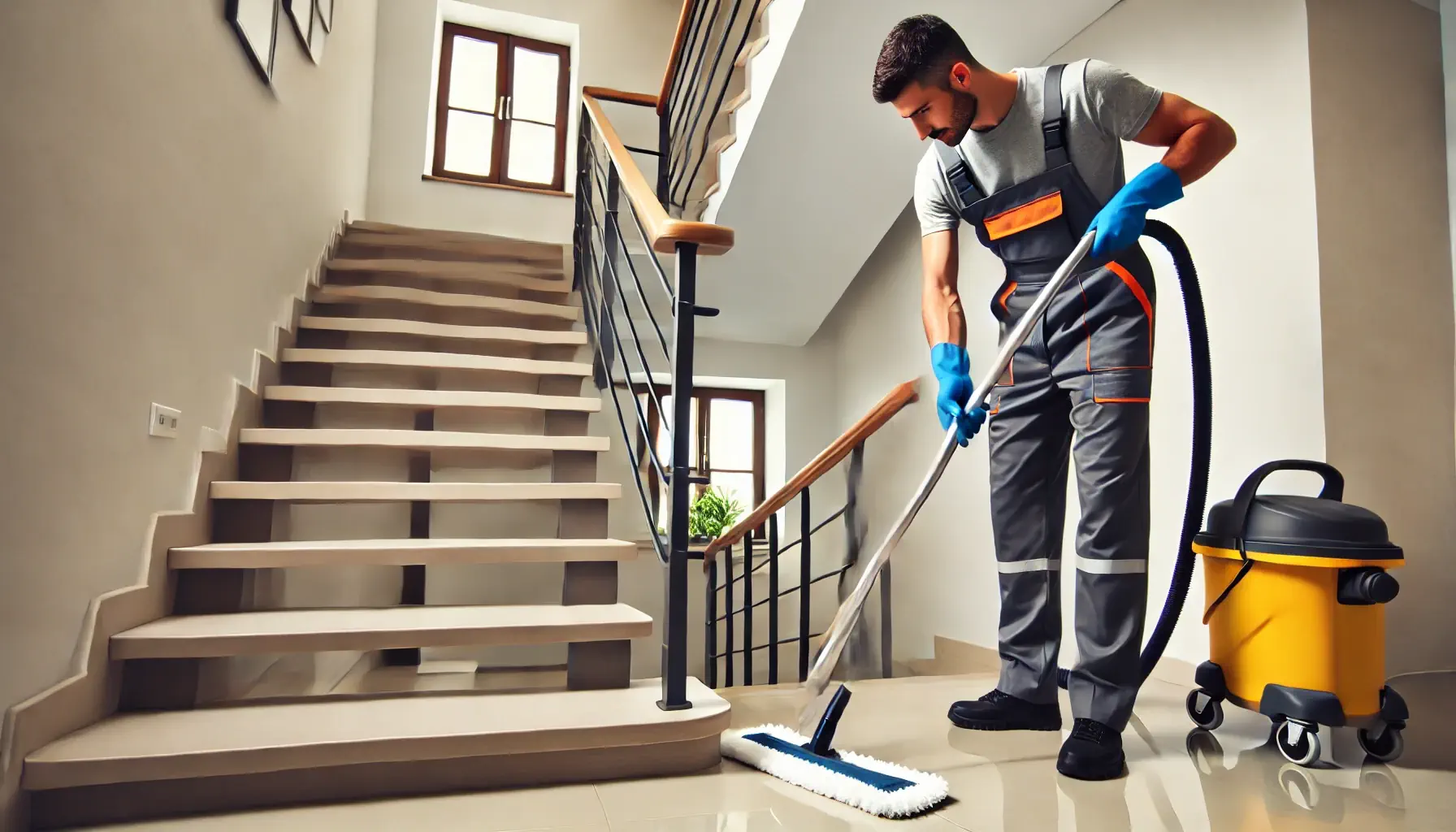 Treppenhausreinigung