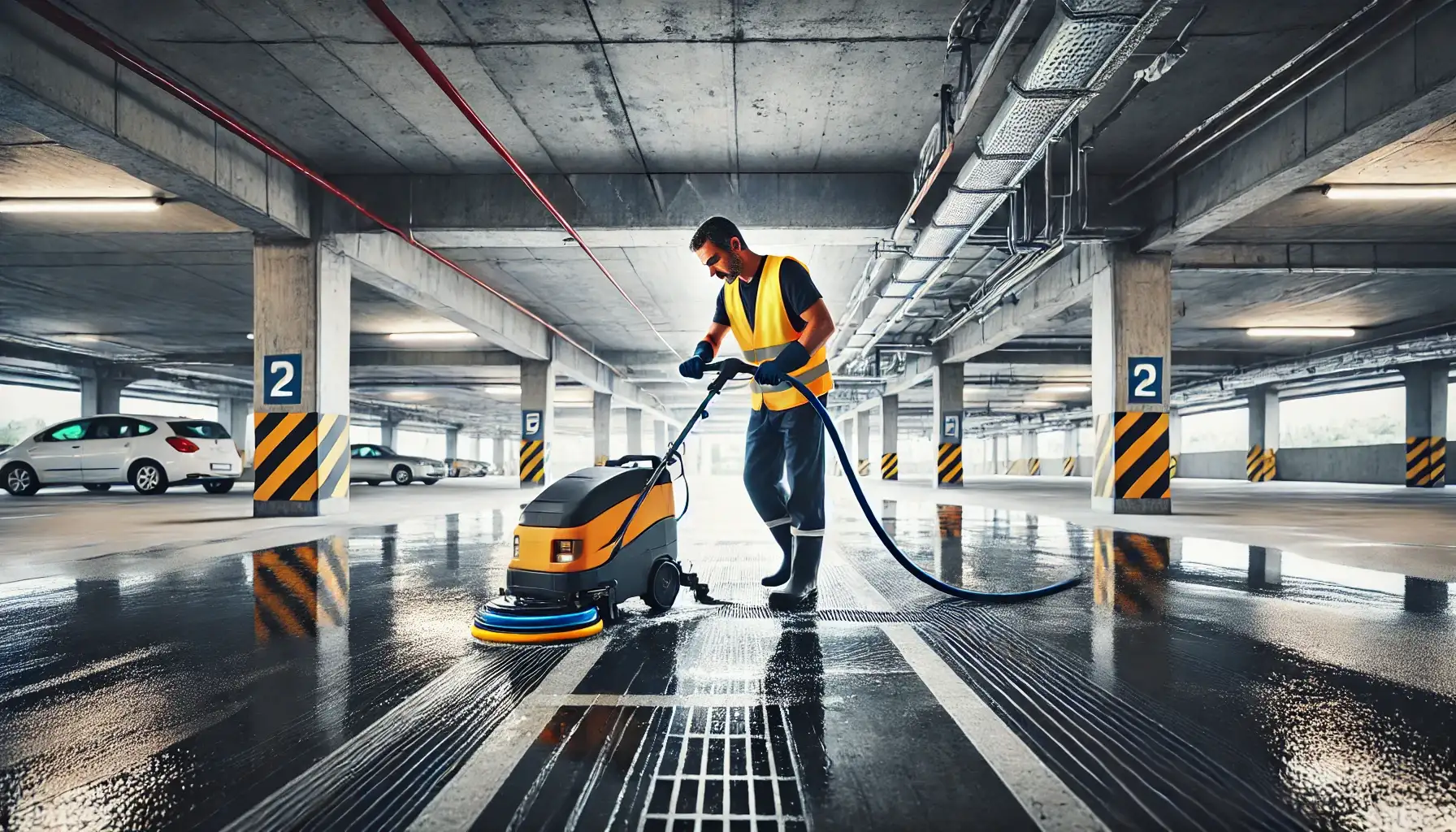 Parkhausreinigung