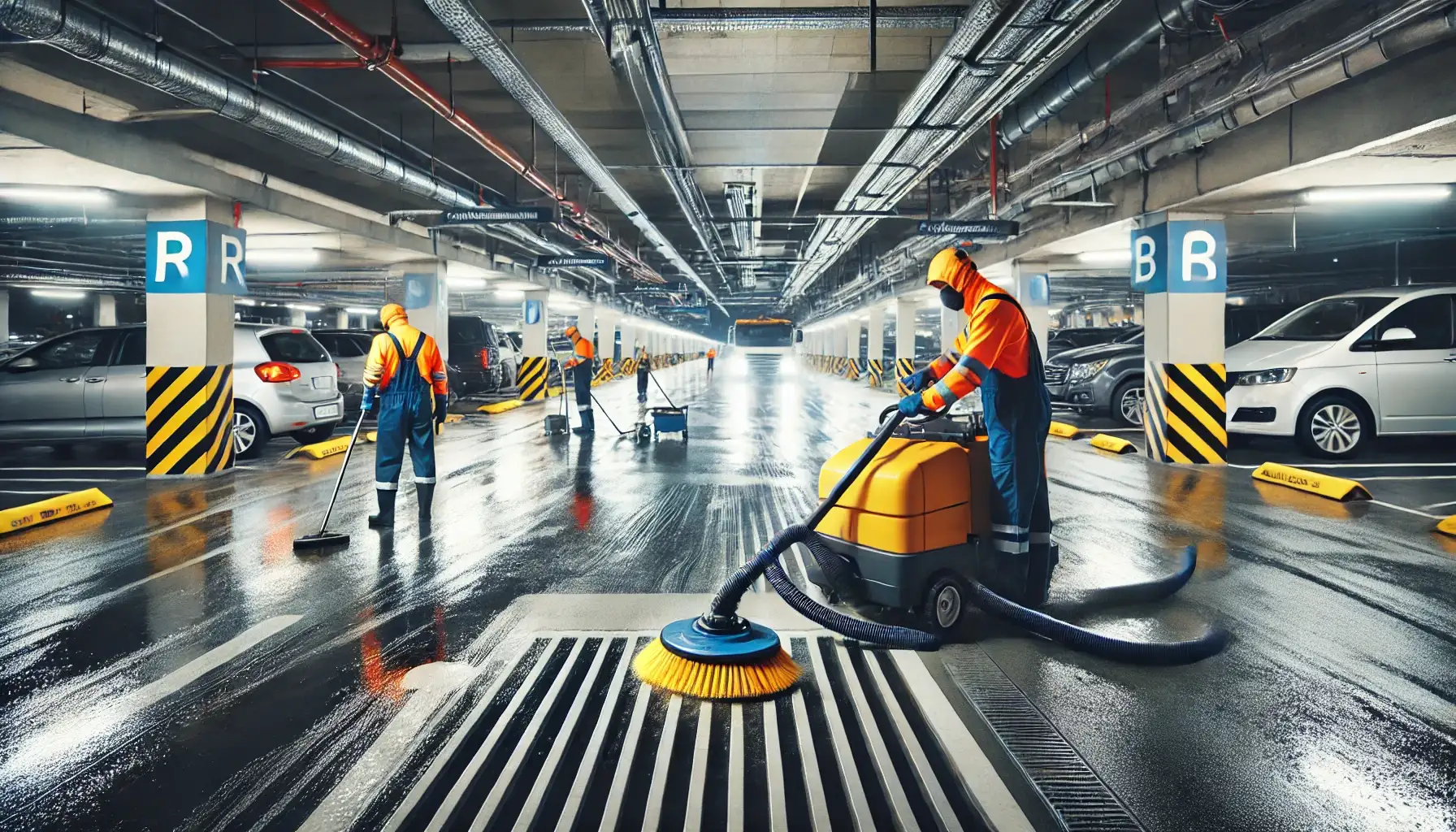 Parkhausreinigung