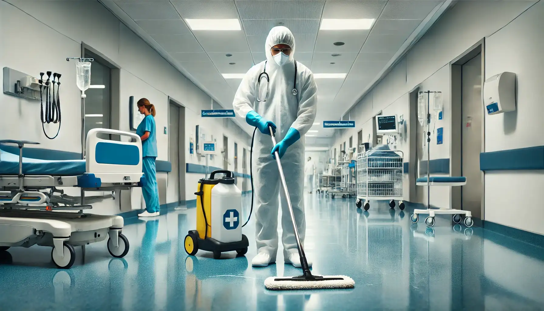 Krankenhaus-Reinigung