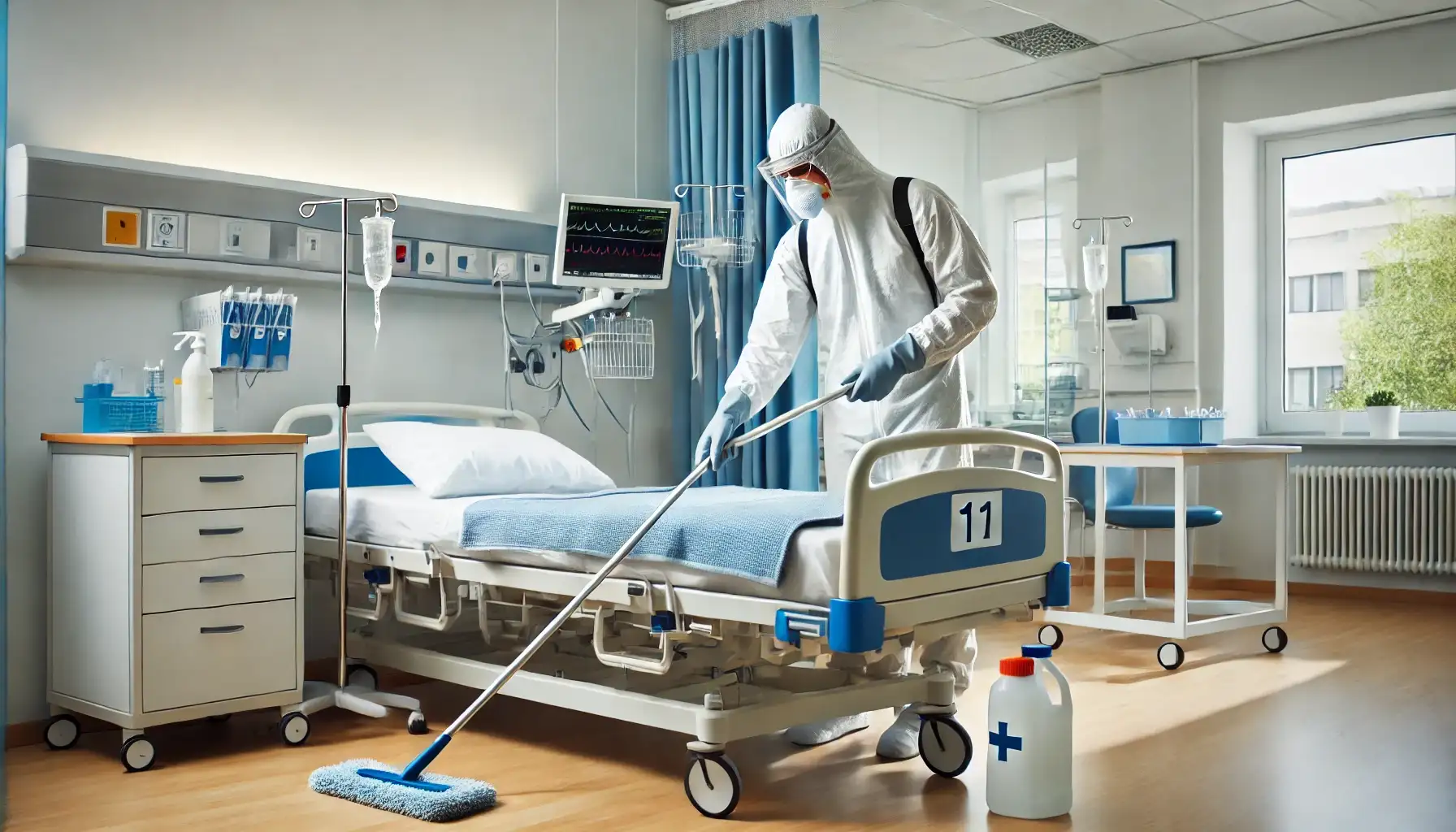 Krankenhaus-Reinigung