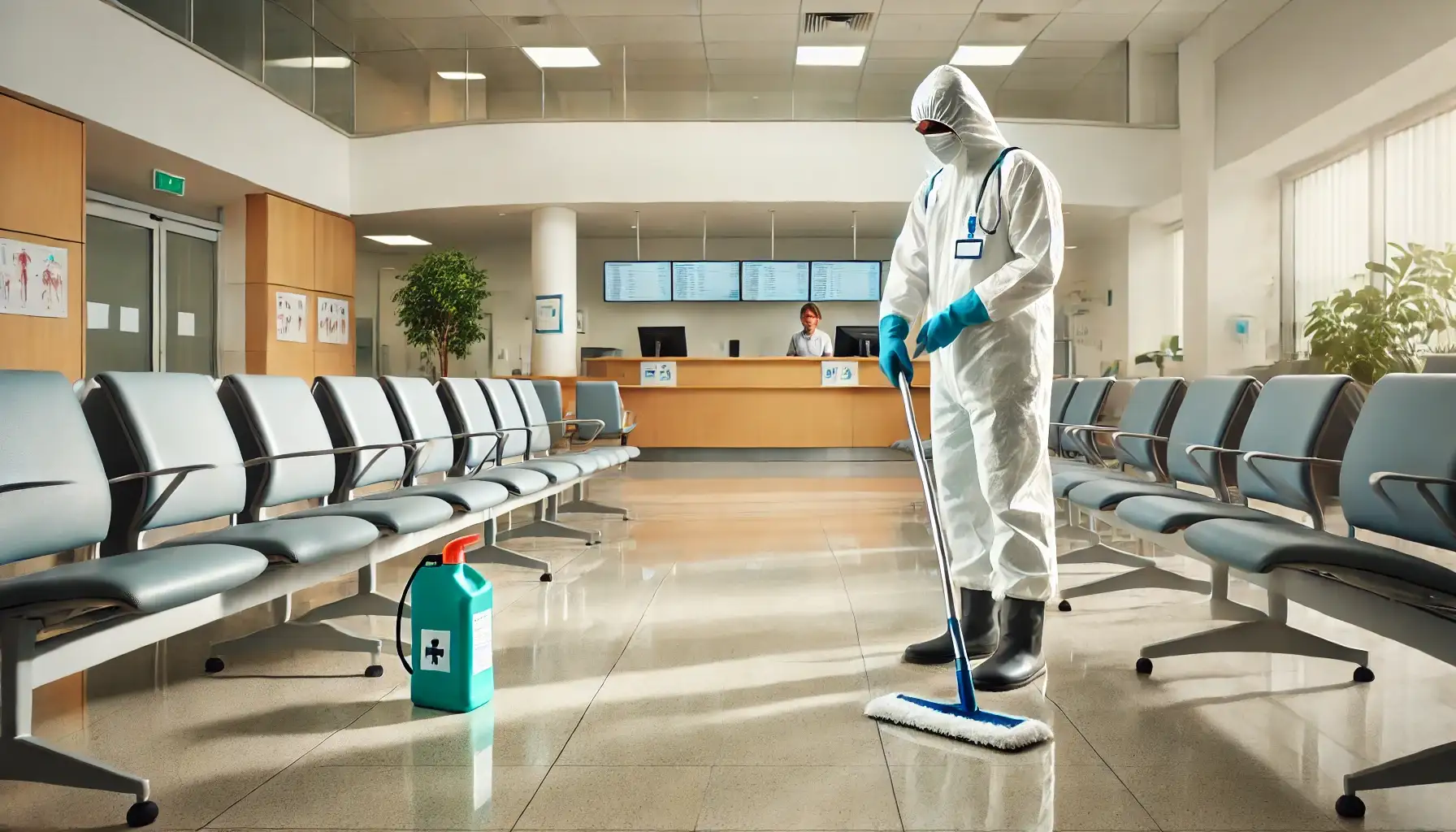 Krankenhaus-Reinigung